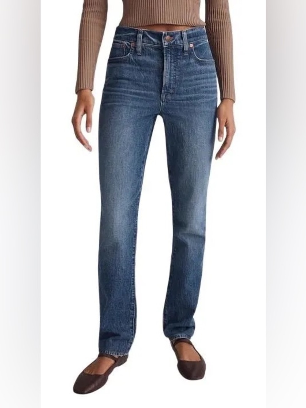 Madewell The Perfect Vintage Jean in Decatur Wash item nml82 size: 25